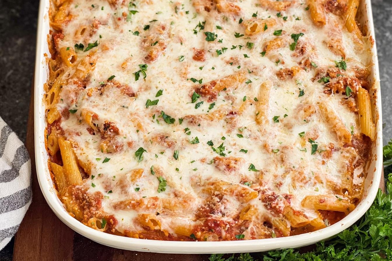 Baked Mostaccioli