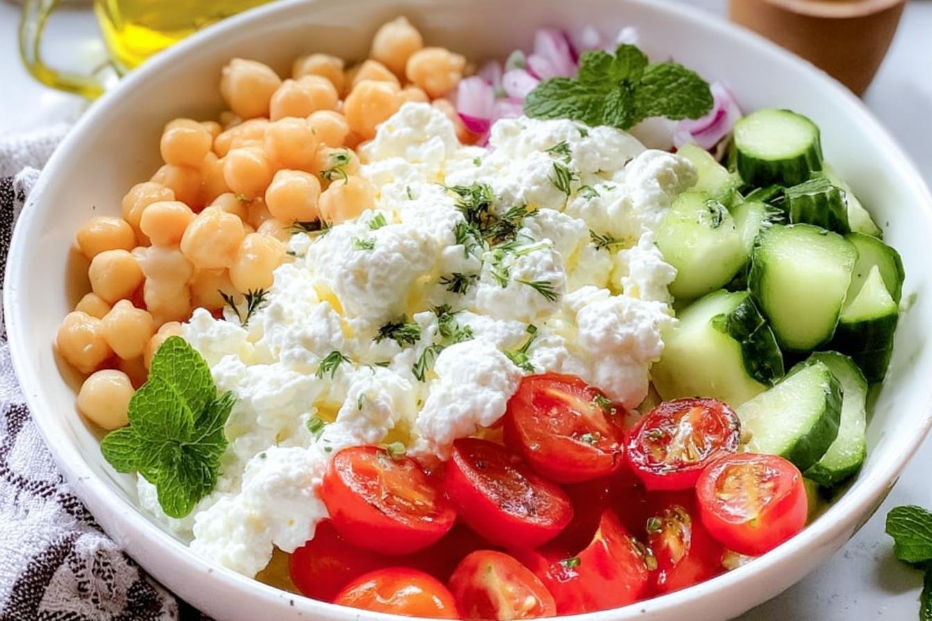 Cottage Cheese Macro Salad
