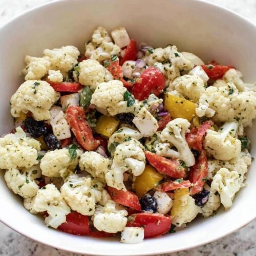 Marinated Cauliflower Salad