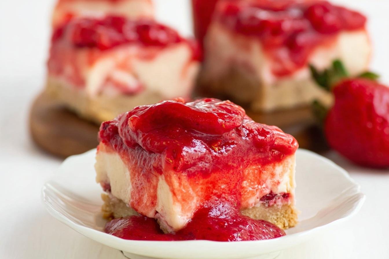 Strawberry Cheesecake Bars