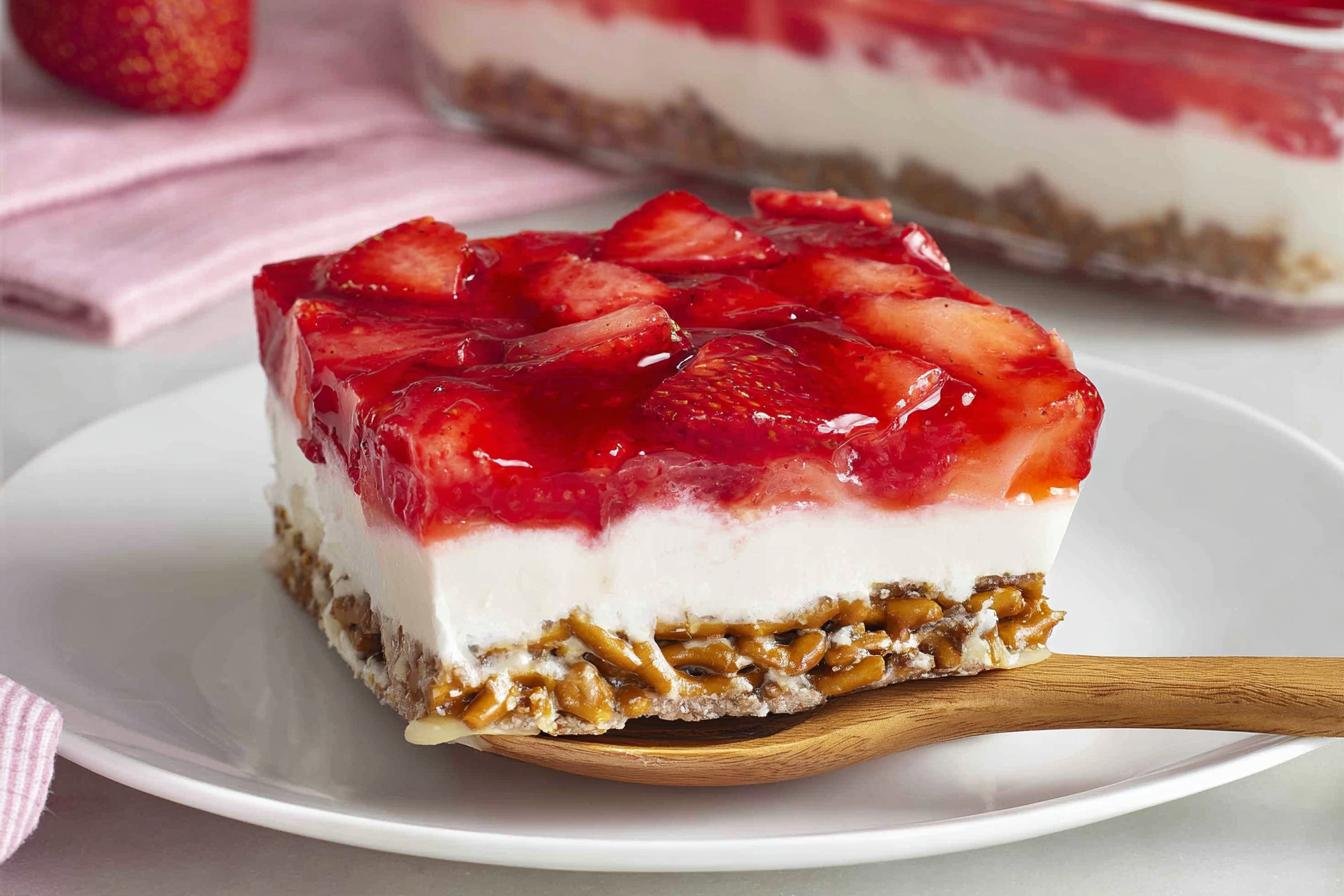 Strawberry Pretzel Salad