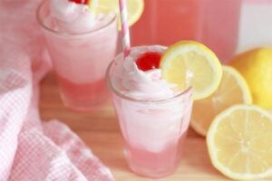 Whipped Pink Lemonade Recipe | Kid Friendly Summer Drink