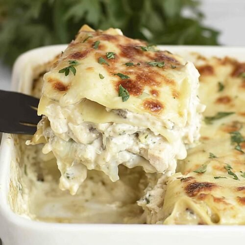 White Chicken Lasagna