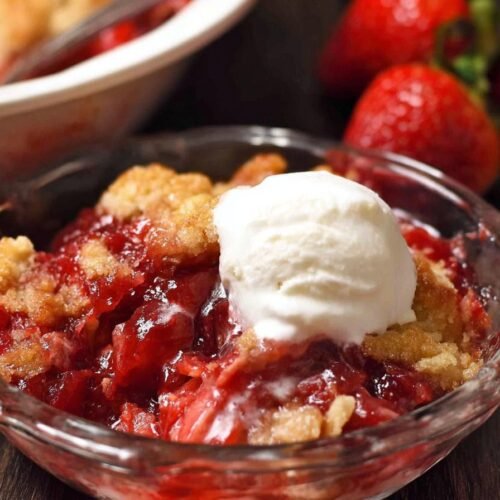 Strawberry Cobbler