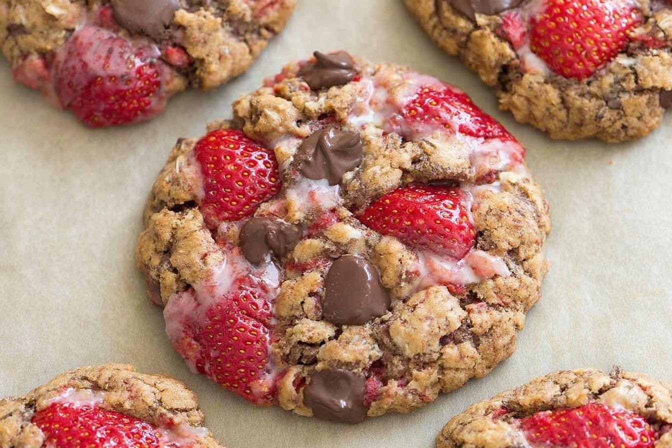 Strawberry Cookies
