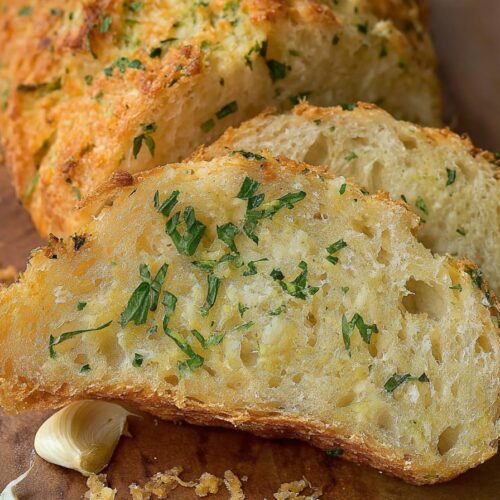 Artisan Garlic Parmesan Bread