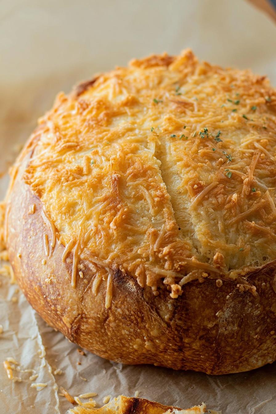 Artisan Garlic Parmesan Bread