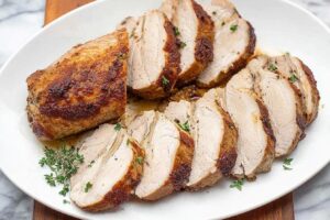Brown Sugar Roasted Pork Loin