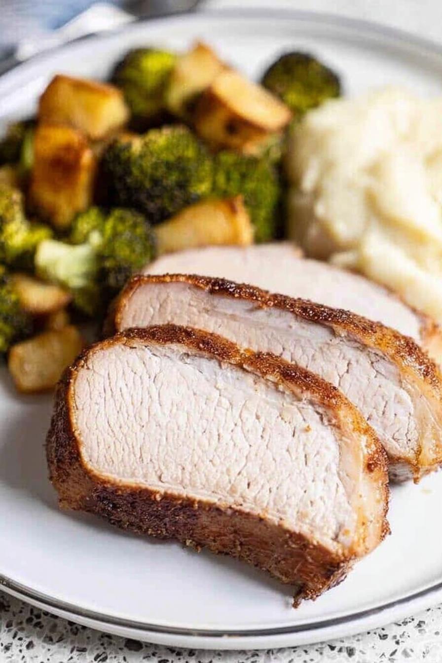 Brown Sugar Roasted Pork Loin