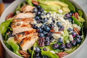 Chicken Blueberry Feta Salad