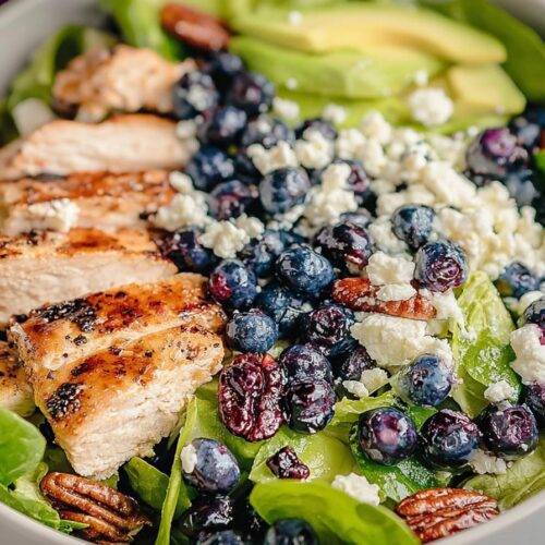 Chicken Blueberry Feta Salad