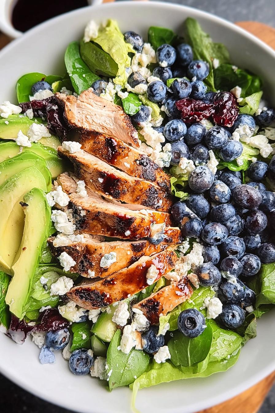 Chicken Blueberry Feta Salad