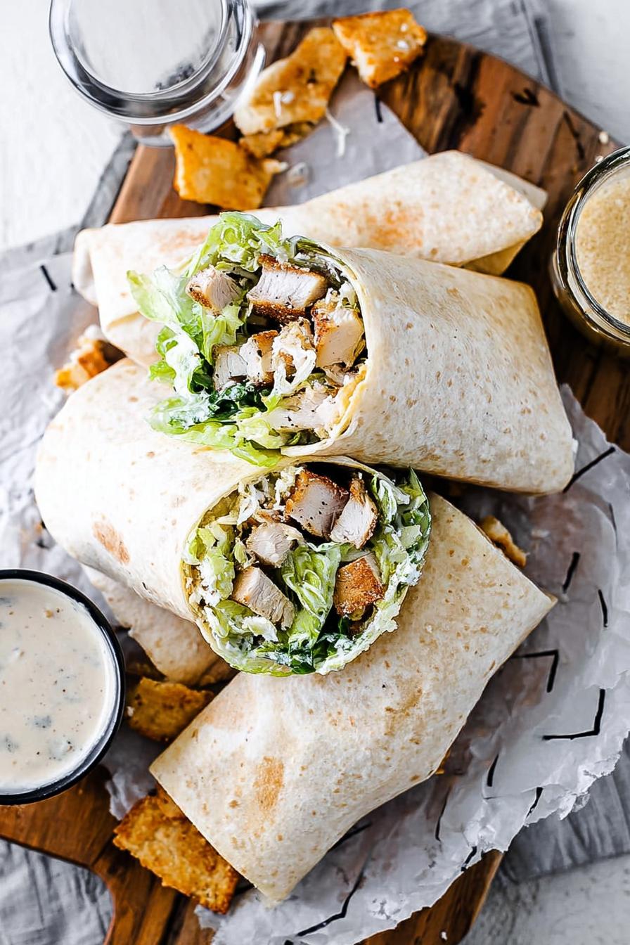 Chicken Caesar Wrap