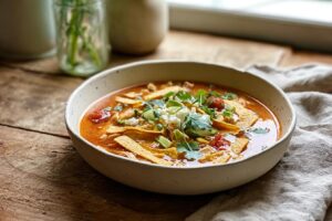 Cooker Chicken Tortilla Soup