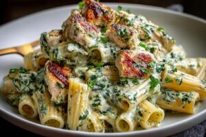 Creamy Pesto Chicken Pasta