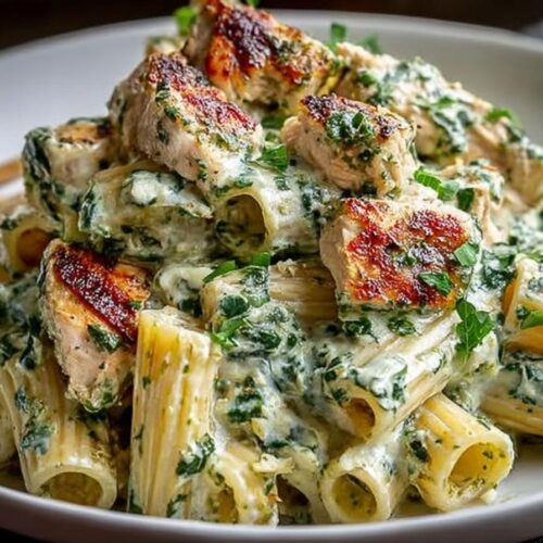 Creamy Pesto Chicken Pasta