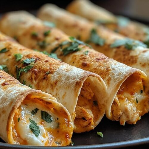 Crispy Chicken Taquitos