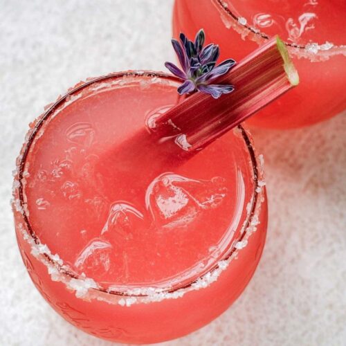 Easy Rhubarb Syrup