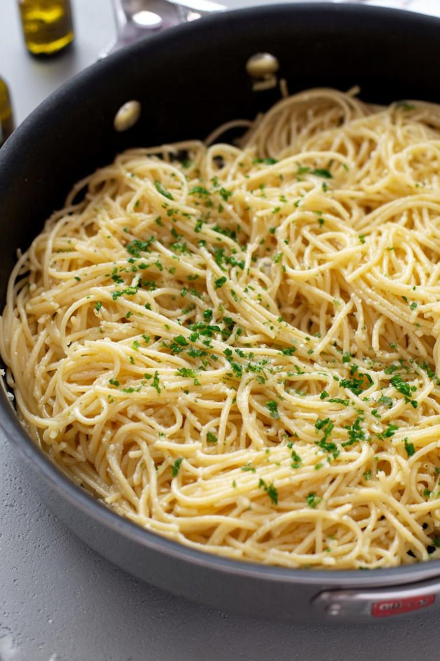 Garlic Butter Noodles Recipe