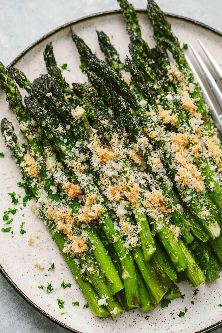 Garlic Parmesan Asparagus