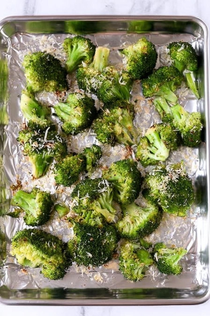 Garlicky Roasted Broccoli