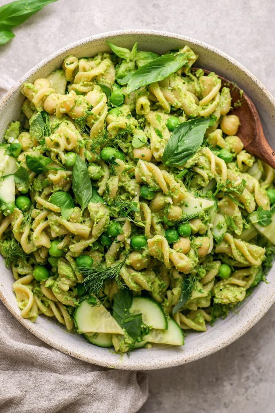 Green Goddess Pasta Salad