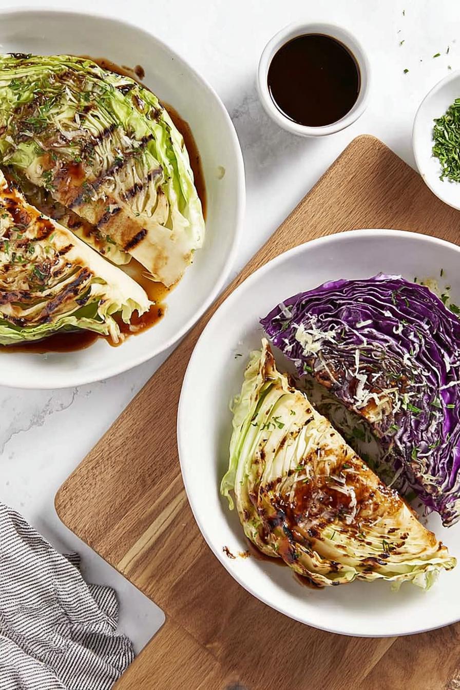 Grilled Cabbage
