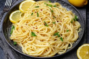 Lemon Butter Garlic Pasta Sauce (Pasta al Limone)