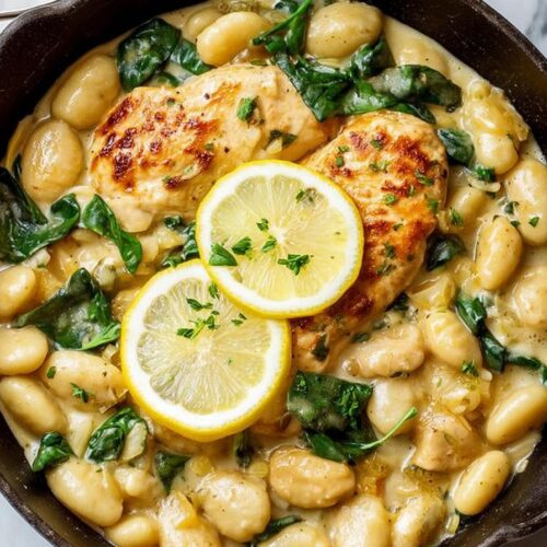 Lemon Chicken Gnocchi