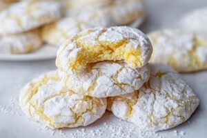 Lemon Crinkle Cookies