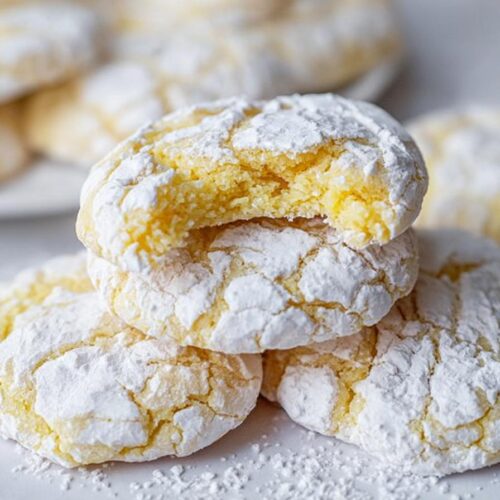 Lemon Crinkle Cookies