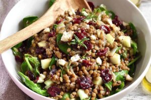 Lentil and Cranberry Salad