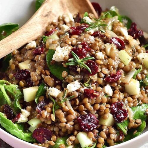 Lentil and Cranberry Salad