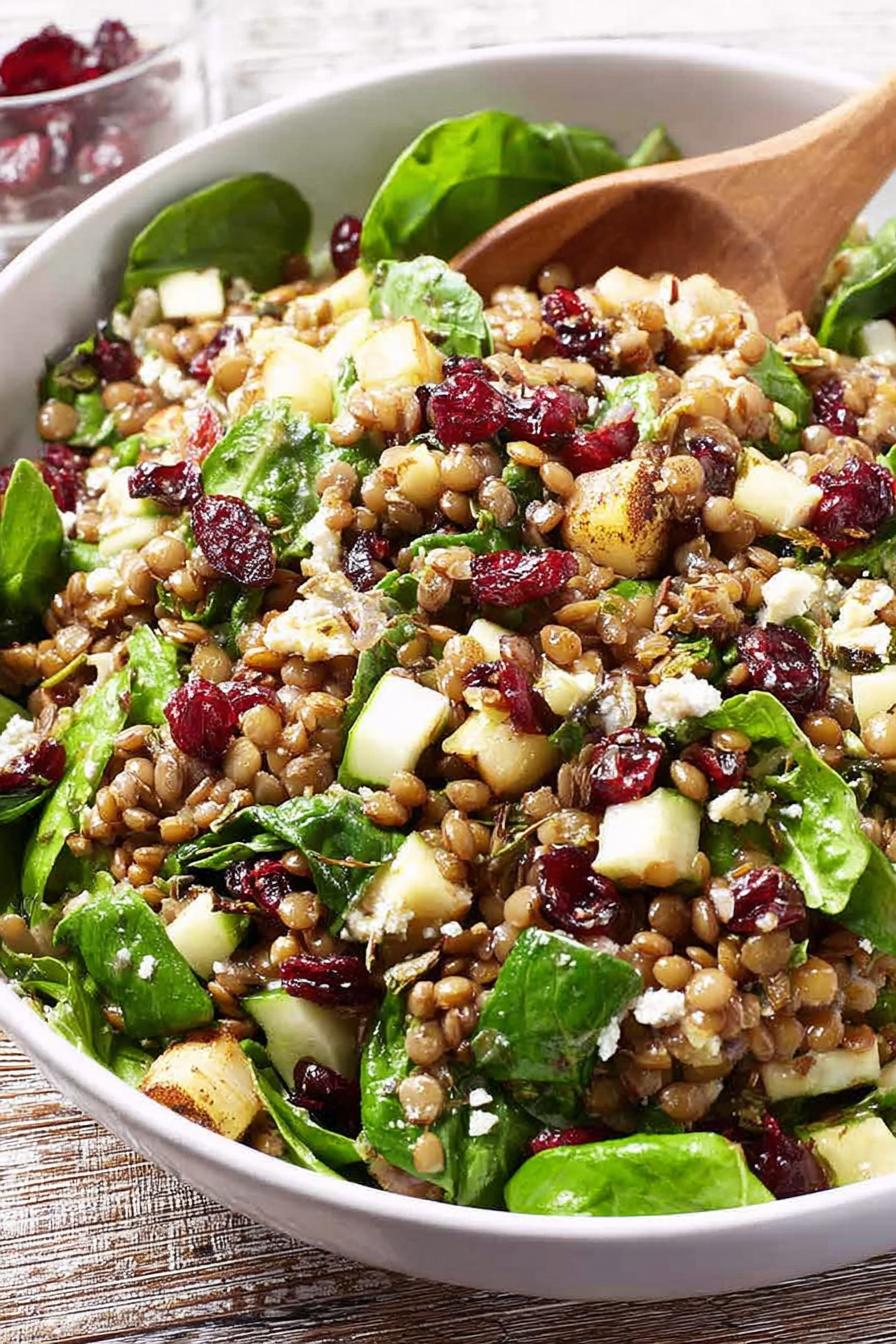 Lentil and Cranberry Salad