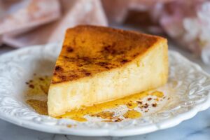 Melopita Greek Honey Cheesecake