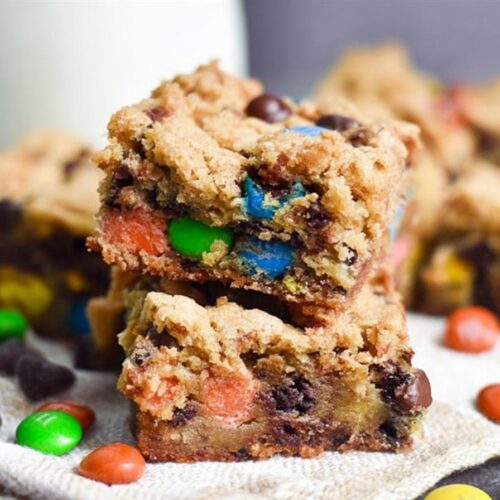 Monster Cookie Bars