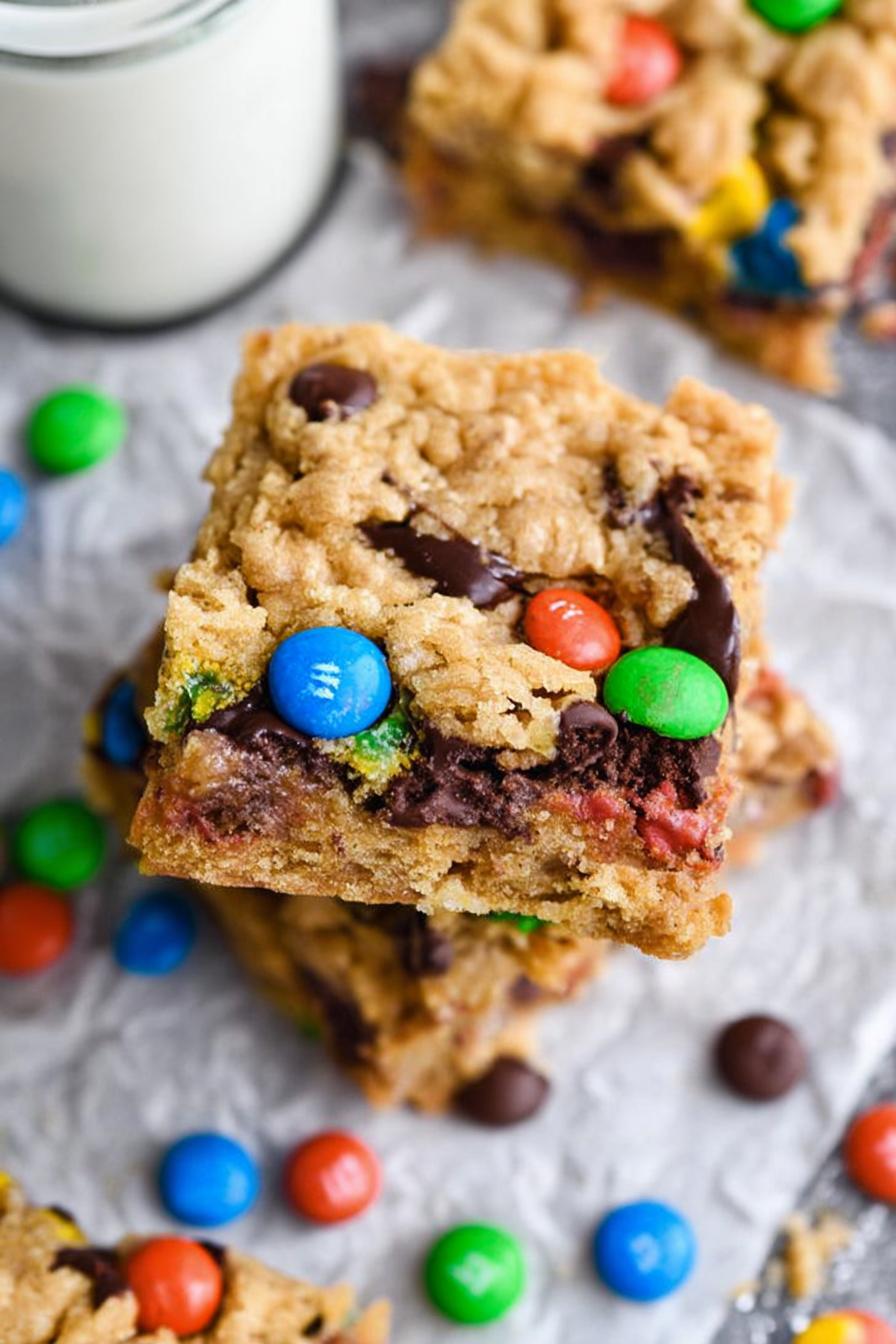 Monster Cookie Bars