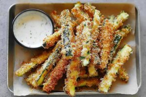 Parmesan Zucchini Fries