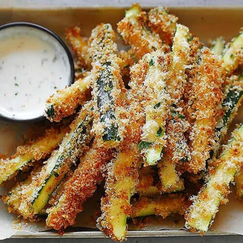 Parmesan Zucchini Fries