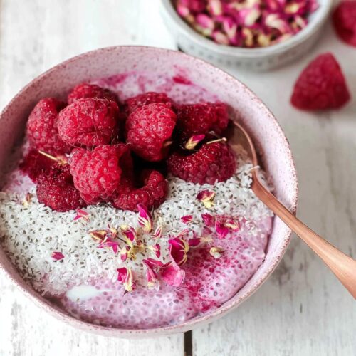 Raspberry Chia Pudding