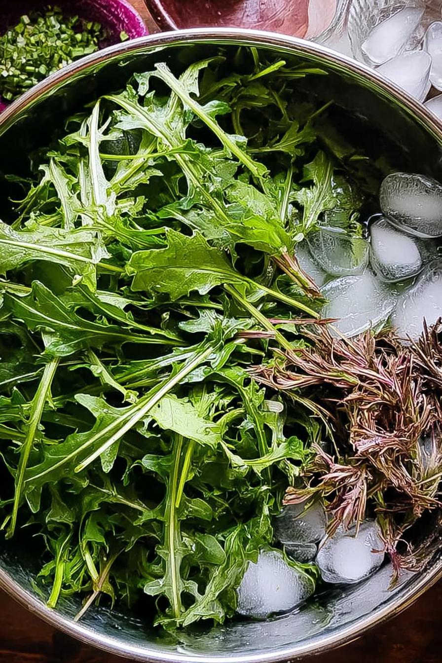 Simple Dandelion Greens