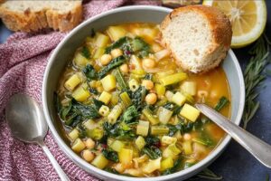 Spring Minestrone Soup