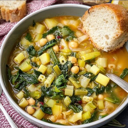 Spring Minestrone Soup