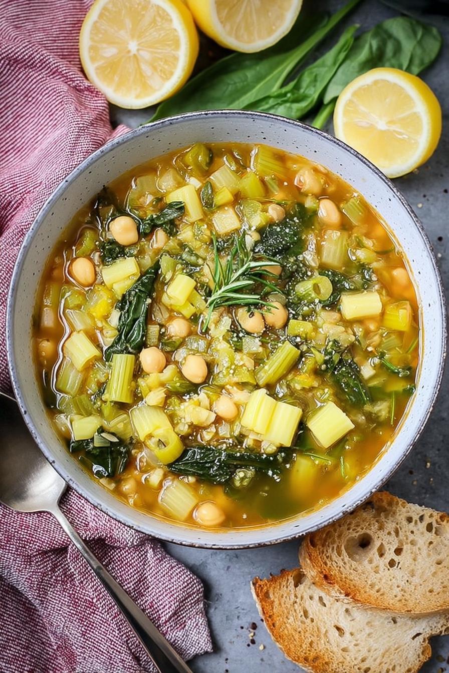 Spring Minestrone Soup