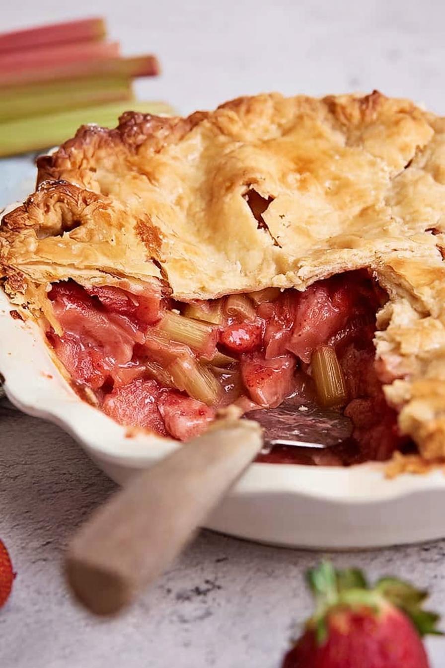 Strawberry Rhubarb Pie