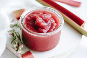 Sweet and Tart Rhubarb Sauce