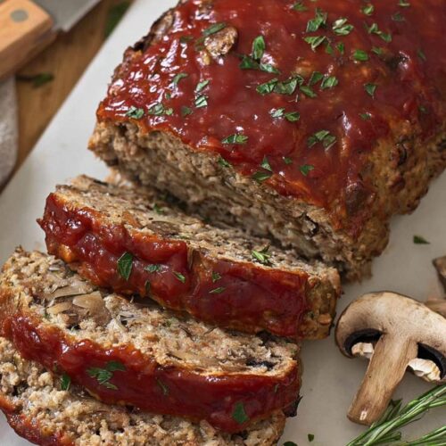 Turkey Mushroom Meatloaf