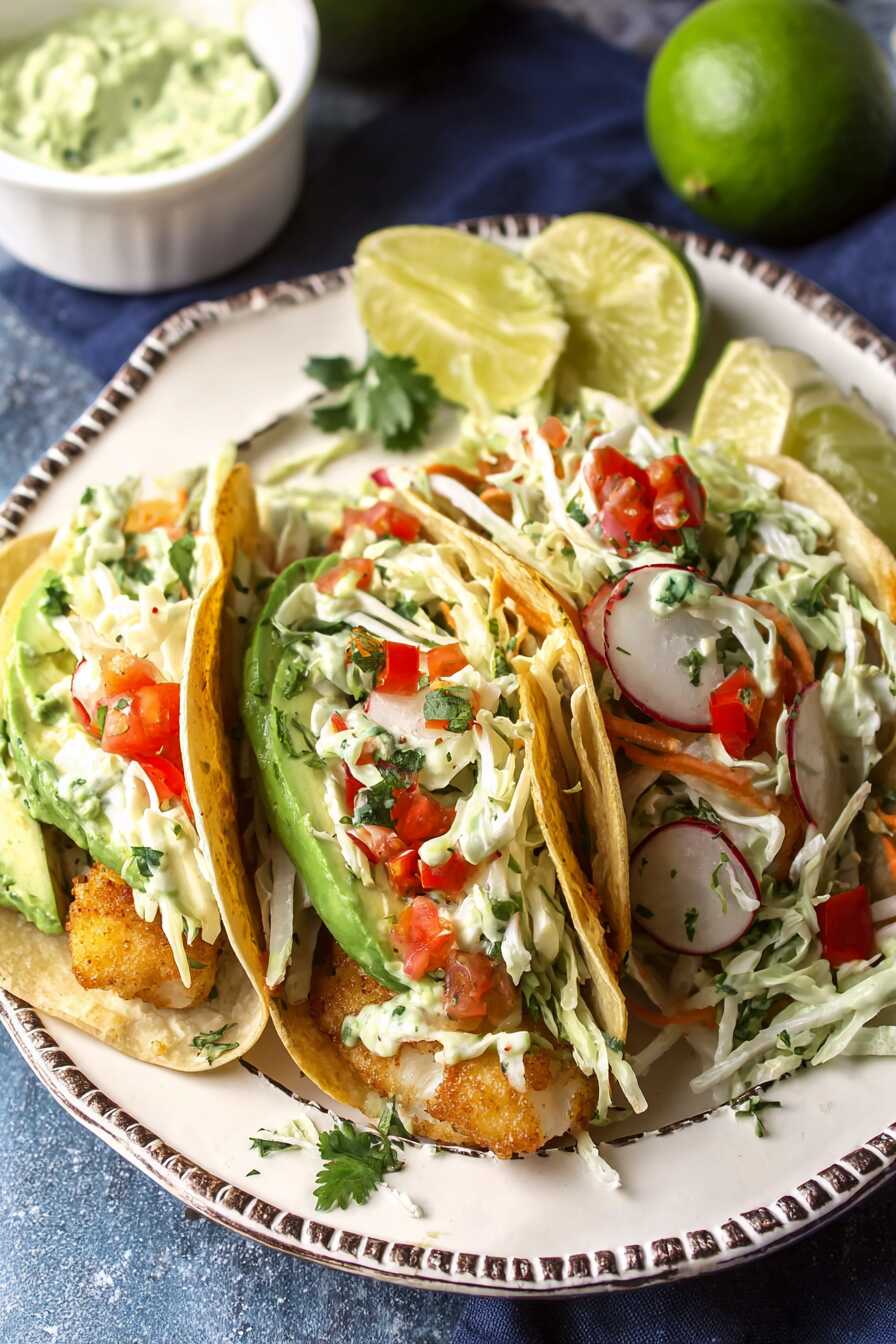 Crispy Baja Fish Tacos (1)