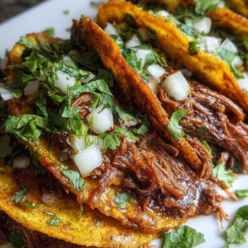 Crock Pot Birria Tacos