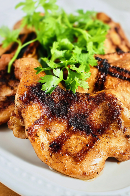 Grilled Boneless Skinless Chicken Thighs
